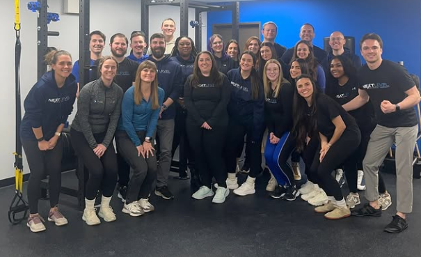 Employee group photo at Next Level Physical Therapy