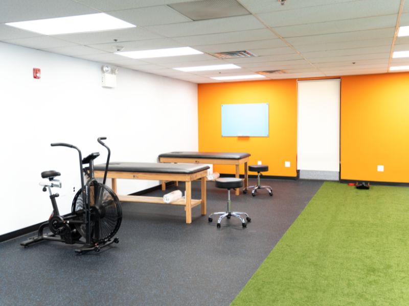 Marlton bike and tables